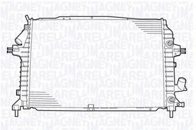 MAGNETI MARELLI 350213130400 -  Радиатор, охлаждение двигателя